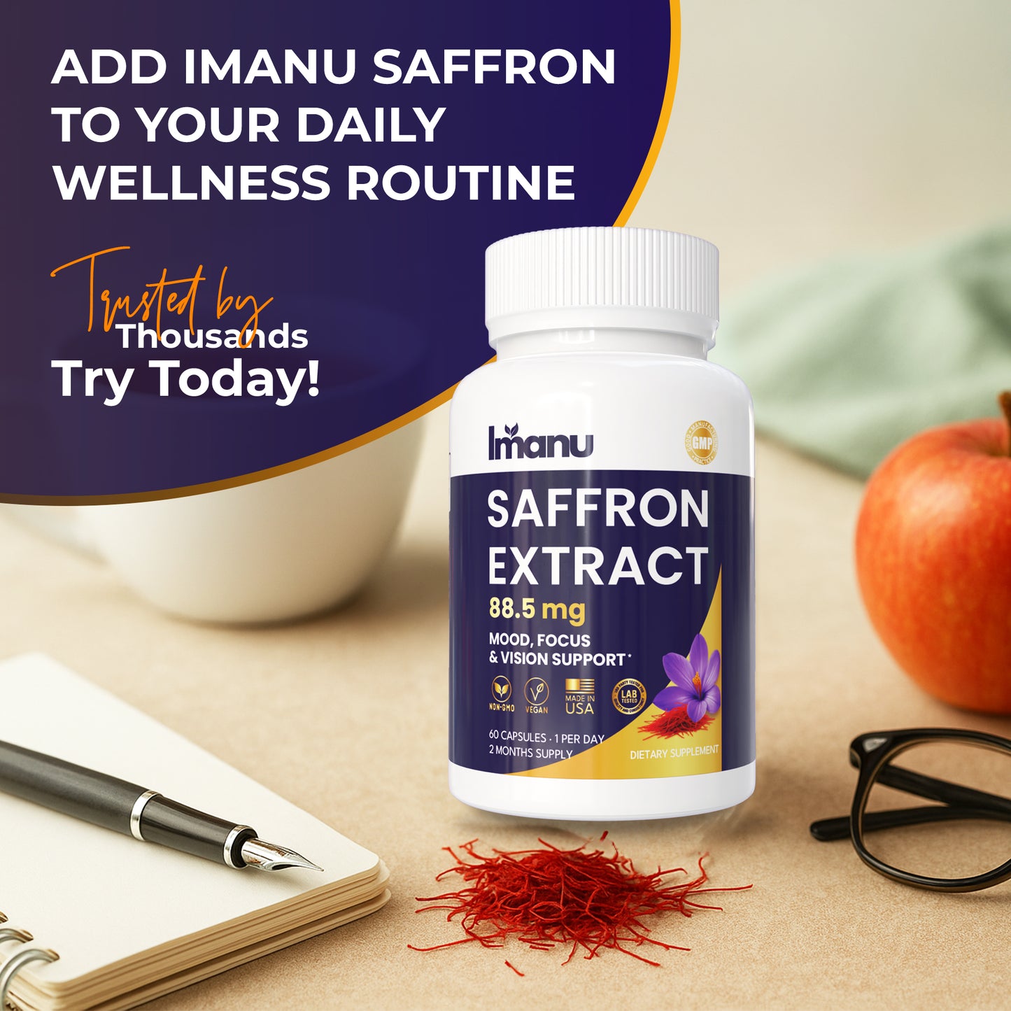 IMANU SAFFRON EXTRACT